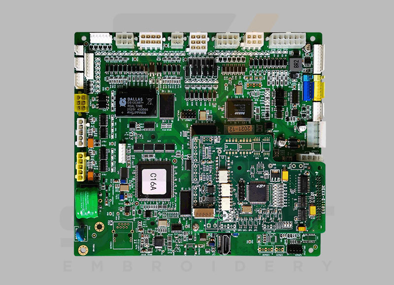 Príomhchárta Dahao E8606 do C16 Príomh-Bhord Ríomhaireachta Motherboard E8606-C16A Accessories Meaisín Bróidnéireachta Ríomhaireachta